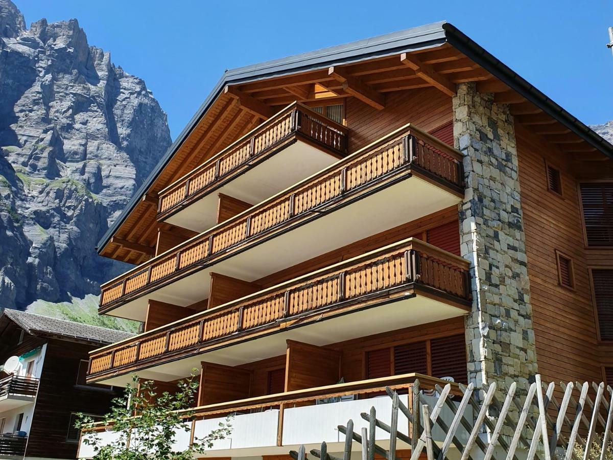 Moderne Wohnung Im Zentrum Von Leukerbad, Haus Topas Εξωτερικό φωτογραφία
